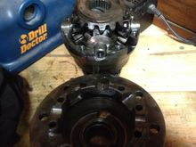 Posi carrier with worn spider gears