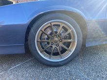 Baer 14” 6P 6 piston inside an 18” Forgeline.