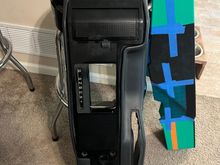 Original center console with automatic shift plate insert.