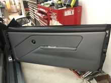 the aforementioned 'new' door panel