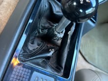 This shifter plate/boot was brand new when I sold it…replacement already on its way from Hawks