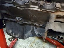 Knock Sensor & Fan Switch Removed