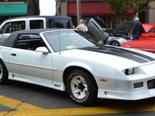 My 1991 RS Camaro at the Clayton,NY streetmeet