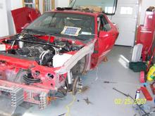 The start of my bodywork. a pretty straight rust free car.