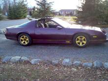 1998 purple Prowler is the color, keyless shaved haddles... works with remote.