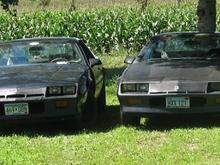 my 84 and 87 twins..for now MUAHAHAHAHA