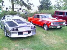 091408 16021 At a show w/ my buddies 65 Big Block ProStreet Falcon