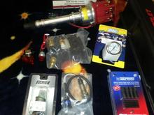 Fast IAC, all new engine sensor, BBK liquid filled fuel pressure gauge,