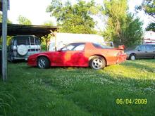 Driver Side With The Damage When I Got The Car