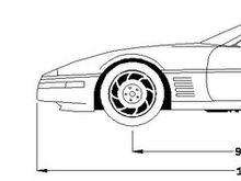 1991 Corvette Convertible Blueprint