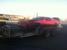 2 years later I got her back ....in ruff shape