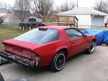 1986 CAMARO 2.8 AUTO PARTS CAR