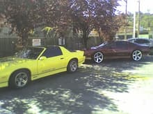 the first and the last iroc.. 85 and 90
