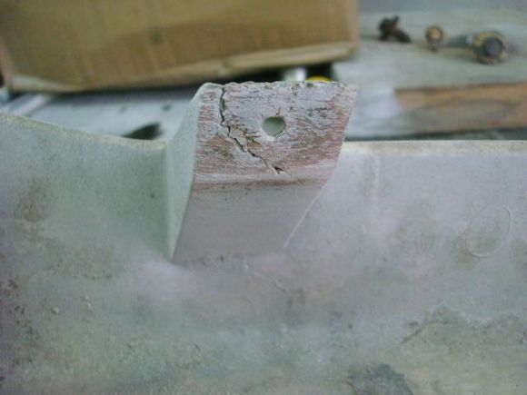 Other one was cracked.