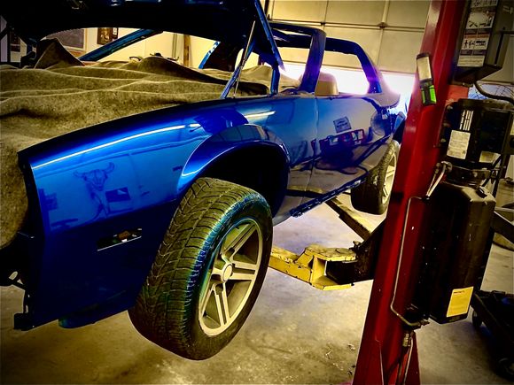 Finally got the entire car wet sanded and buffed. 