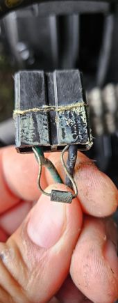 someone had duck tape on my AC condenser plug