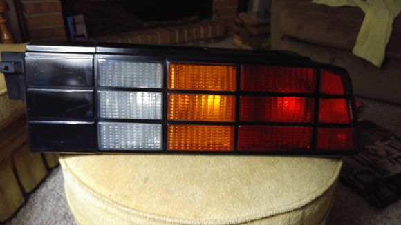 End result for tail light housing.