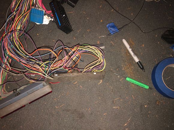 Started getting a little messy, oh well (don’t mind the carpet, this room isn’t in the house so dirt and pine needles get tracked in regularly)