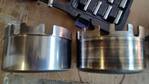 New on left, old on right