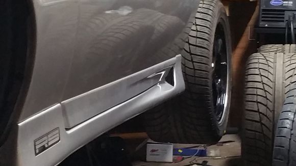 Had to see how the 17x11's with the 315's would fit. They fit perfect.  Not any room to go bigger.......yet.