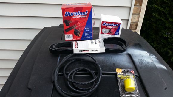 Just a few parts. Much needed vacuum hoses.