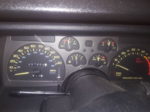 Most recent pic i got when the miles turned over to 57,000. Car now has just over 57,300