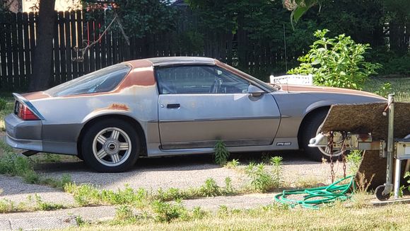 Passenger side when I purchased it.