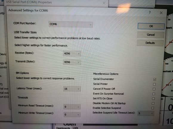 Windows Device manager Detail - Advanced