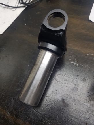 Finished and ready for U-Joints and installation.