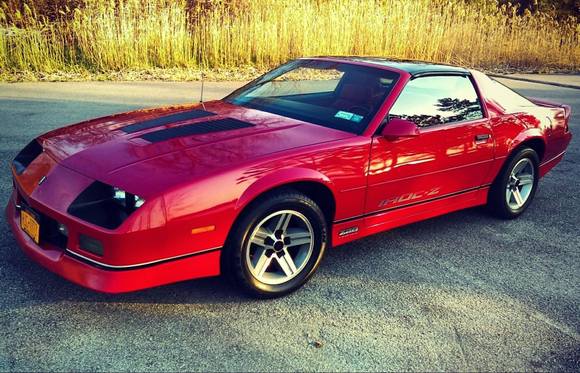 My '86 IROC-Z (Picture taken 4/15/17, just out of winter hibernation).  :)