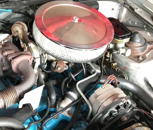 Exclusive to 1980 301T applications was a 795cfm Rochester accommodate turbo operations.  hot cam setup pushes 15lbs boost...