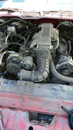 MAF and vacuum hoses connected proper with help from y’all. Thanks again. Would have missed giant vacuum port under plastic cover over distributor 