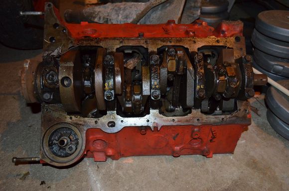 Short block with rotating assembly picked up in Wellsville NY