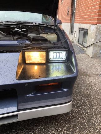 new halo low beams big difference from stock