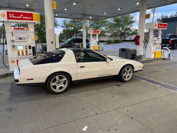 Finally took her out for her maiden voyage and first time in over 6 years adding some fuel😁 very happy moment 