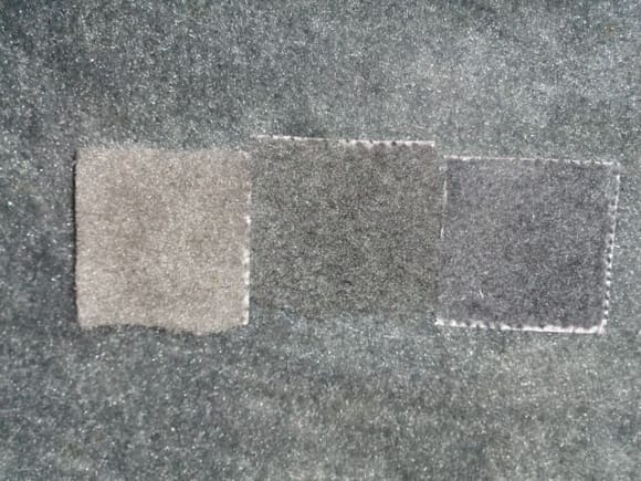 Stockinteriors plush cut pile carpet samples

From Left to Right: 8075, 8078, 8019