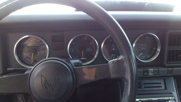 made up a set of beauty rings for the gauges, cnc lathes are handy