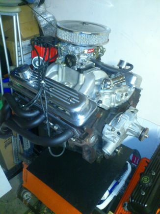 started building a vortec 350 on the side,still in the works and i have an L98 350 and an LB9 305 as well.i like having choices
