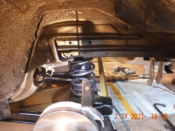 Springs and control arms in.