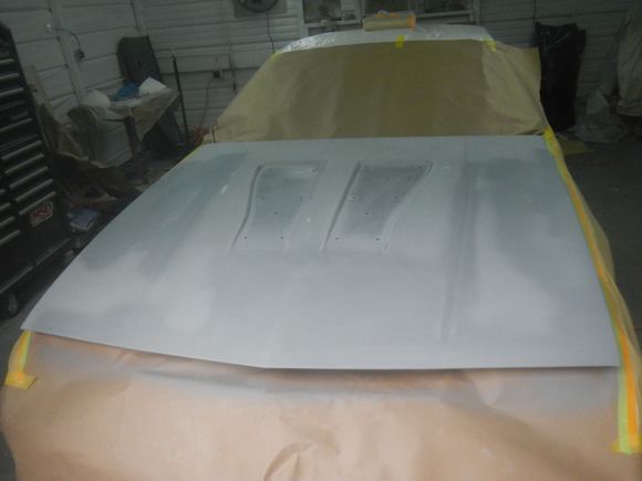 Sealed the repairs back in with a light coat of gray epoxy.