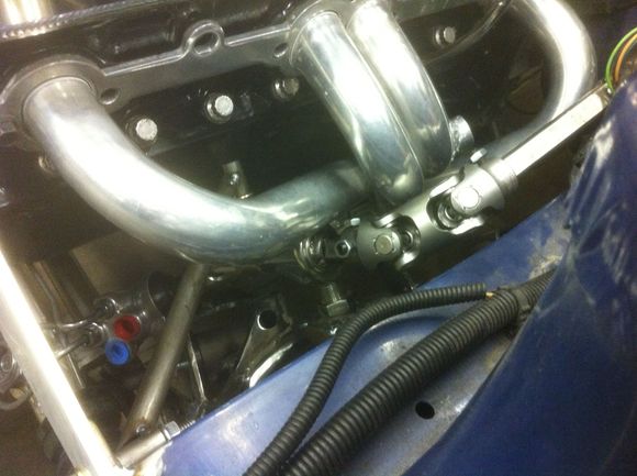 10. The triple u joint steering column. Turns smooth as silk.