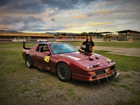 That's my wife modeling with the GTA, she made most of the driving.