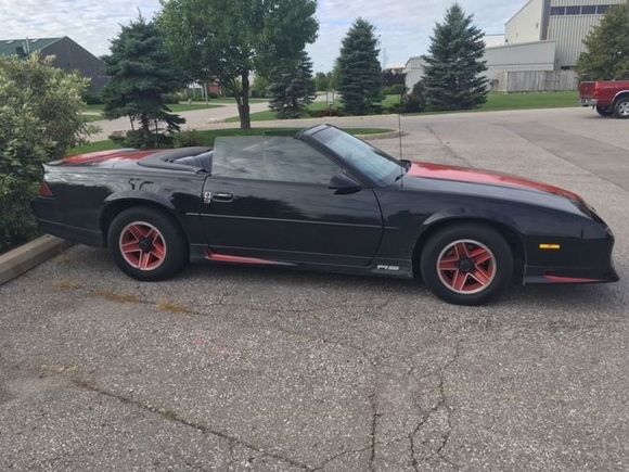 Not rare I'm sure
Here is the 92 heritage 3.1 5 speed I am going to bring back, not sure about the rims though