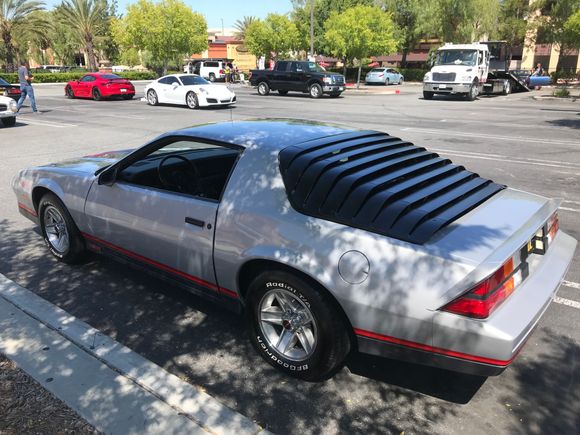 Here are mine installed on My 82 Z28 after having them reconditioned and painted.
