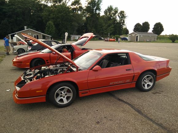 My son and I at our 1st Track Night in America event July 2015 at GingerMan Raceway