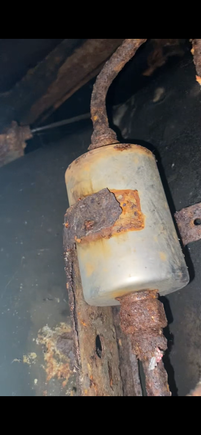 Current status of fuel filter and line