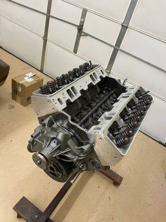 350 with the Blueprint Engines aluminum heads