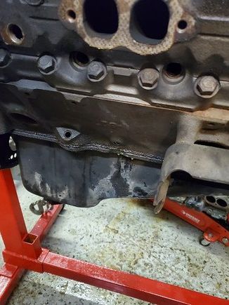 Knock Sensor & Fan Switch Removed