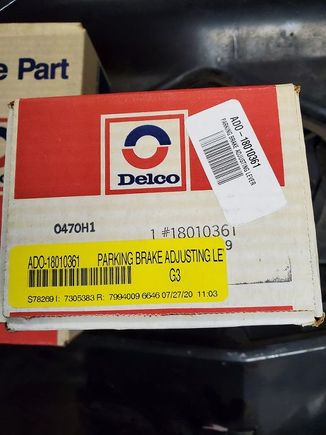 NOS Parking Brake Adjusting Lever