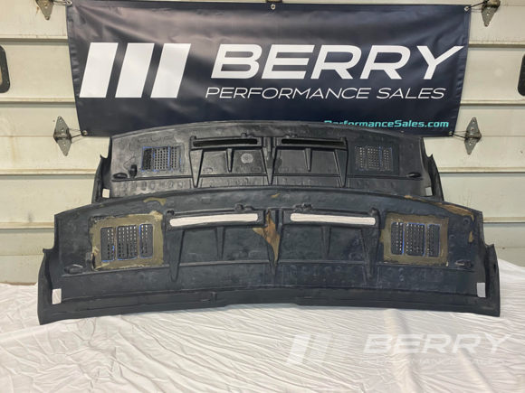 Comparison.  ABS top. Steel bottom.